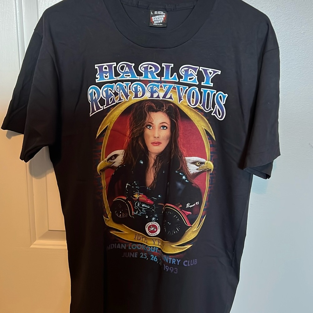 1993 Classic Vintage Harley Davidson Tshirt